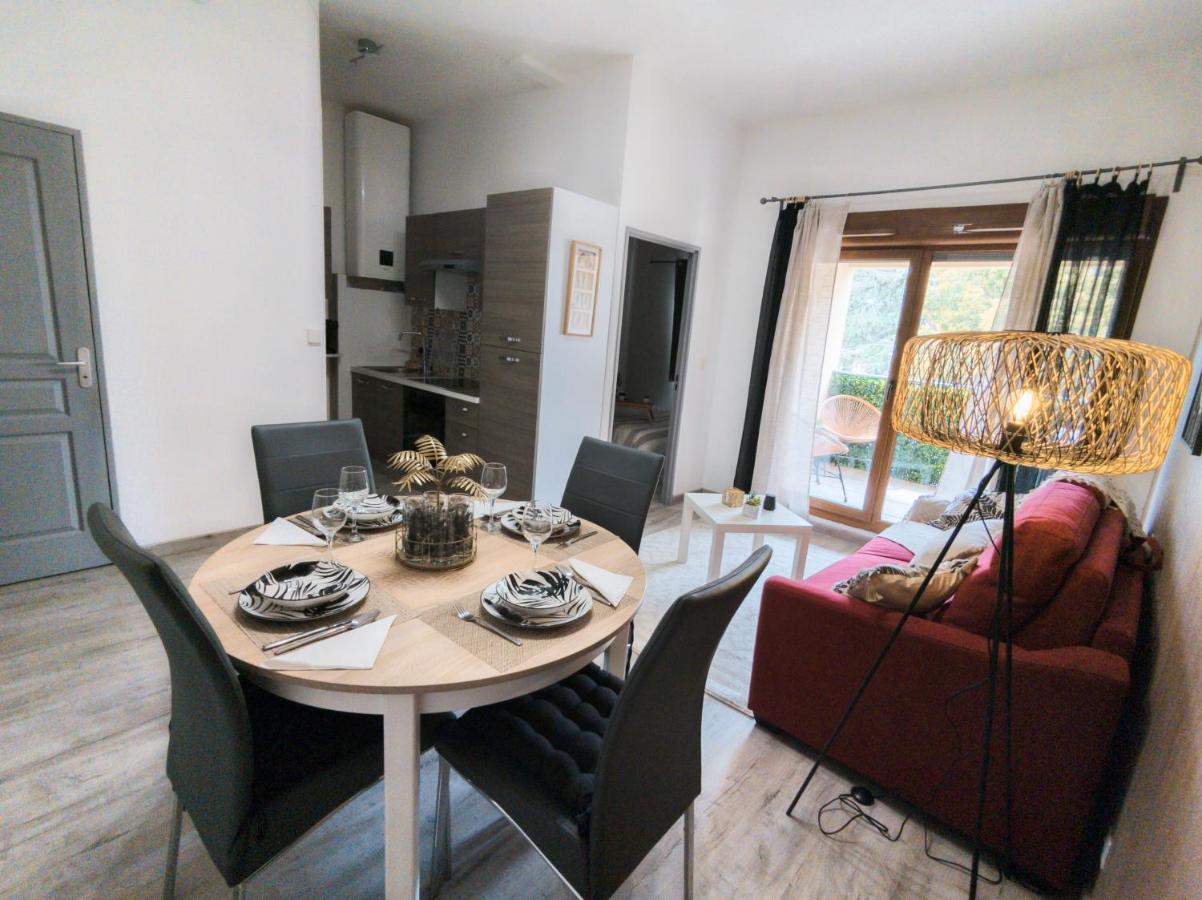 Appartement Moderne Central Avec Piscine, Garage Prive Et Terrasse Sud Uzès Exterior foto